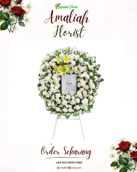 Krans Bunga Duka Pranan