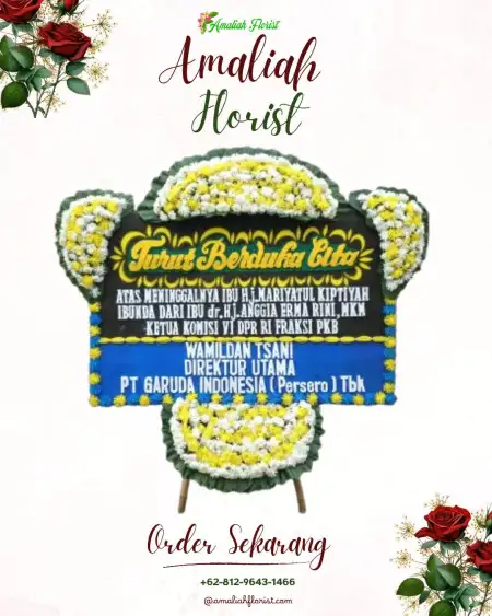 Papan Bunga Duka Pranan